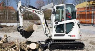 Miniexcavadoras Terex TC 25