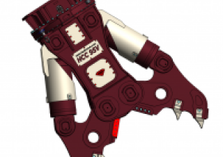 Accesorios Trituradoras de hormigón Hydra Ram HCC-72V*