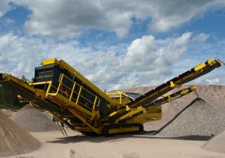 Platas cribadoras móviels Keestrack Explorer 1800