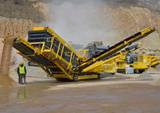 Platas cribadoras móviels Keestrack Explorer 1800