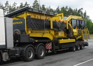 Platas cribadoras móviels Keestrack Explorer 1800
