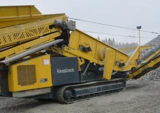 Platas cribadoras móviels Keestrack Frontier 4518 T
