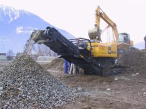 Plantas de reciclaje de escombros Komatsu BR380JG