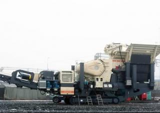 Plantas de reciclaje de escombros Metso Lokotrack LT 130 E