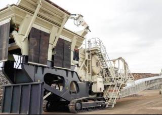 Plantas de reciclaje de escombros Metso Lokotrack LT 150 E