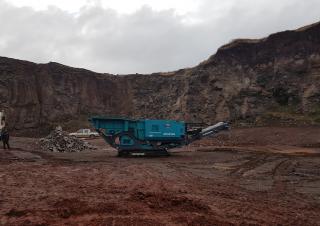 Plantas de reciclaje de escombros Powerscreen Metrotrak