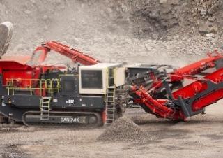 Plantas de reciclaje de escombros Sandvik QI442