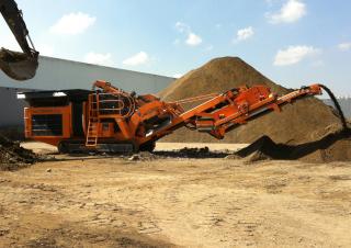 Plantas de reciclaje de escombros Rockster R1100DS 