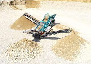 Platas cribadoras móviels Powerscreen Titan 600