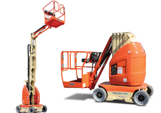 Plataformas telescópicas Plataformas verticales JLG 26E