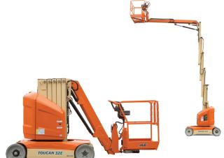 Plataformas telescópicas Plataformas verticales JLG 32E