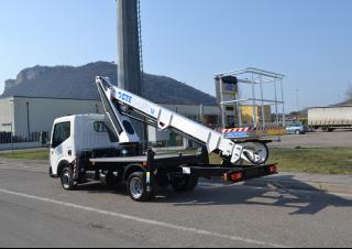 Plataformas telescópicas Plataformas telescópicas sobre camión CTE B-Lift 18