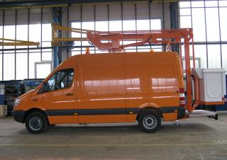 Plataformas elevadoras articuladas Plataformas elevadoras articuladas remolcables Blumenbecker - Hubmeister® HM 12 KA