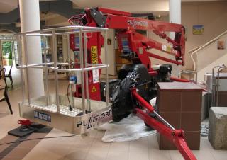 Plataformas elevadoras articuladas Plataformas articuladas de orugas Platform Basket SPIDER 15.75 PRO