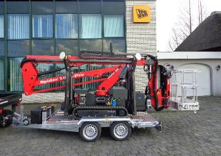 Plataformas elevadoras articuladas Plataformas articuladas de orugas Platform Basket SPIDER 15.75 PRO