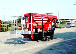 Plataformas elevadoras articuladas Plataformas articuladas de orugas Platform Basket SPIDER 22.10 EVO