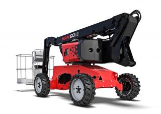 Plataformas elevadoras articuladas Plataformas articuladas de ruedas Manitou ManGo 12
