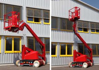 Plataformas elevadoras articuladas Plataformas articuladas de ruedas PB PB DINO 112 D II