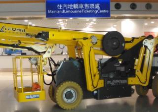 Plataformas elevadoras articuladas Plataformas articuladas de ruedas Platform Basket SPIDER 25 WE
