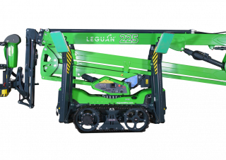 Plataformas elevadoras articuladas Plataformas articuladas de orugas Leguan 225