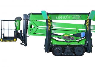 Plataformas elevadoras articuladas Plataformas articuladas de orugas Leguan 265