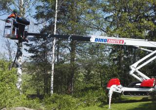 Plataformas elevadoras articuladas Plataformas articuladas de orugas Dino Lift Dino 220 XTC II