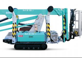 Plataformas elevadoras articuladas Plataformas articuladas de orugas Imer IM R 19 SA Evo