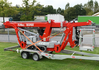 Plataformas elevadoras articuladas Plataformas articuladas de orugas TEUPEN LEO24GT