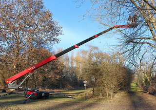 Plataformas elevadoras articuladas Plataformas articuladas de orugas Hinowa TeleCrawler 22N