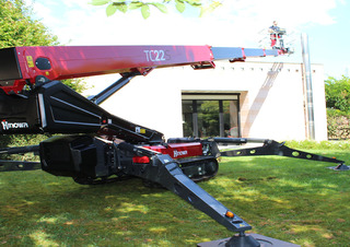 Plataformas elevadoras articuladas Plataformas articuladas de orugas Hinowa TeleCrawler 22S