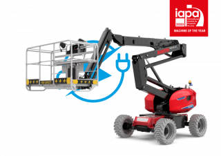 Plataformas elevadoras articuladas Plataformas articuladas de ruedas Manitou 160 ATJ+ E