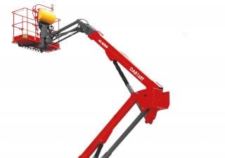 Plataformas elevadoras articuladas Plataformas articuladas de ruedas MAGNI DAB16RT