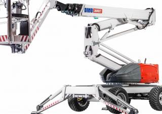 Plataformas elevadoras articuladas Plataformas articuladas de ruedas Dino Lift Dino 280RXT