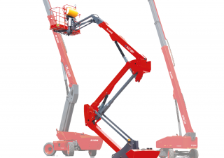 Plataformas elevadoras articuladas Plataformas articuladas de ruedas MAGNI HAB18RT