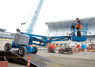 Plataformas elevadoras articuladas Plataformas articuladas de ruedas Genie Z-45/25J RT