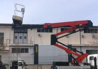 Plataformas elevadoras articuladas Plataformas elevadoras articuladas remolcables Benelligru BA 22