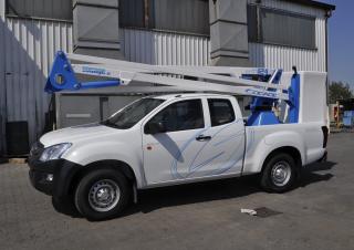 Plataformas elevadoras articuladas Plataformas elevadoras articuladas remolcables Socage forSte 12 A