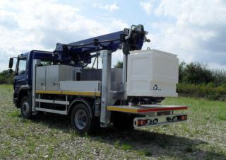 Plataformas elevadoras articuladas Plataformas elevadoras articuladas sobre camión Danilift PDA190V 