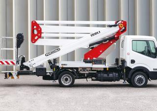 Plataformas elevadoras articuladas Plataformas elevadoras articuladas remolcables ISOLI PNT220NLX
