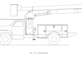 Plataformas elevadoras articuladas Plataformas elevadoras articuladas remolcables Versalift VN-43-REV 