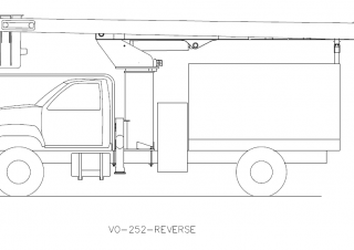 Plataformas elevadoras articuladas Plataformas elevadoras articuladas remolcables Versalift VO-252-REV