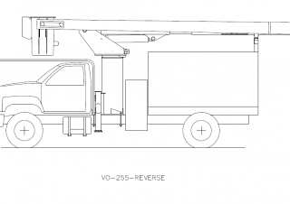 Plataformas elevadoras articuladas Plataformas elevadoras articuladas remolcables Versalift VO-255-REV 