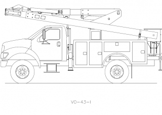 Plataformas elevadoras articuladas Plataformas elevadoras articuladas remolcables Versalift VO-43-I