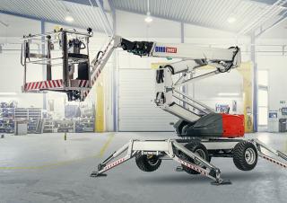 Plataformas elevadoras articuladas Plataformas articuladas de ruedas Dino Lift Dino 280RXT