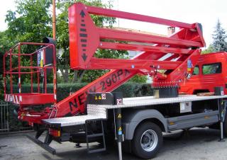 Plataformas elevadoras articuladas Plataformas elevadoras articuladas remolcables GSR E290PX Comfort 