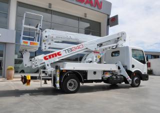 Plataformas elevadoras articuladas Plataformas elevadoras articuladas remolcables CMC TB240
