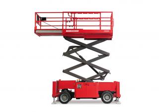 Plataformas de tijera Plataformas de tijeras de ruedas Manitou 100 SC