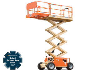 Plataformas de tijera Plataformas de tijeras de ruedas JLG 260MRT