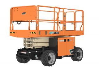 Plataformas de tijera Plataformas de tijeras de ruedas JLG ERT2669