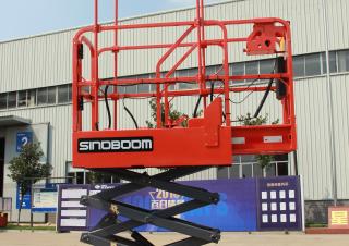Plataformas de tijera Plataformas de tijeras de ruedas Sinoboom GN 1330E
